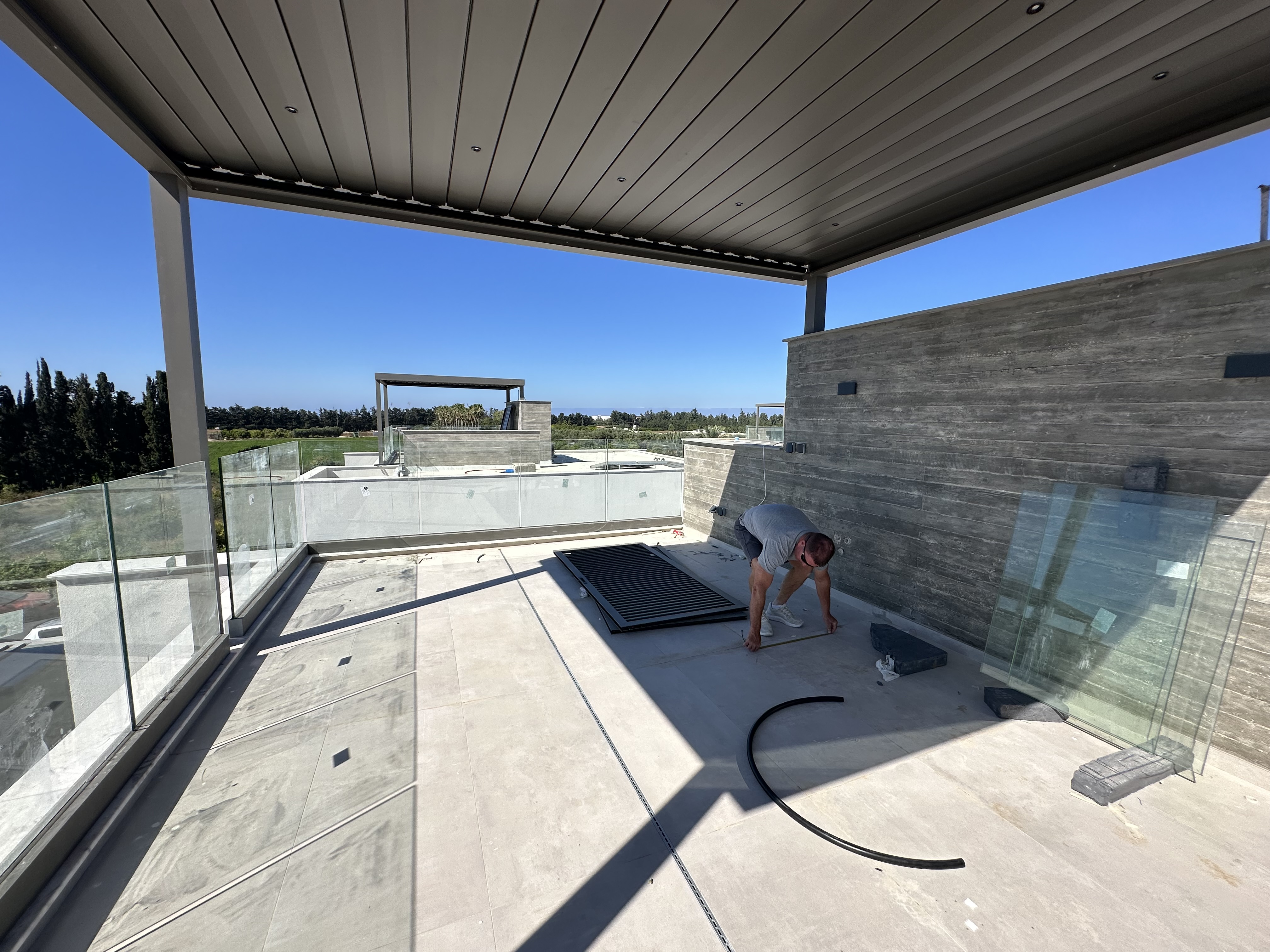 Roof Terrace — before